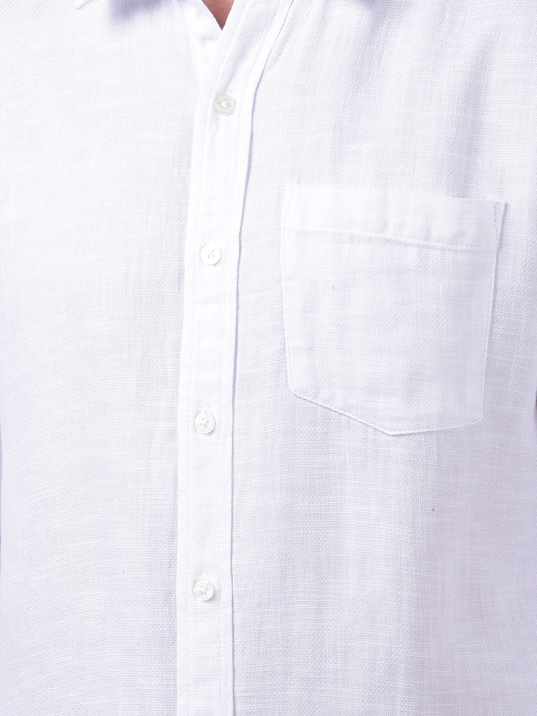 Numero Uno Men White Regular Fit Shirt